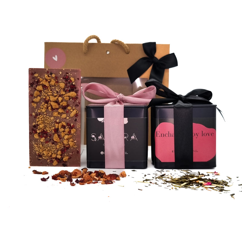 Moments Giftbag - Thee en chocolade pakket