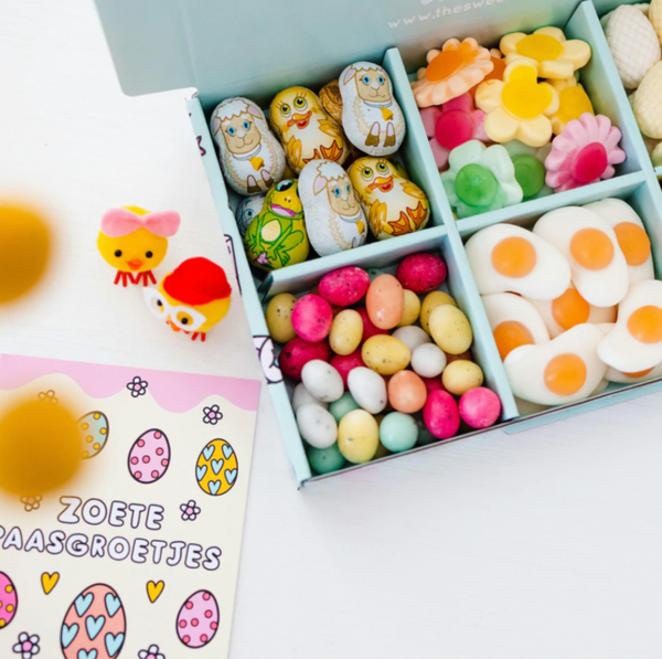 THESWEETESTGIFT - Snoepdoos Zoete Paasgroetjes