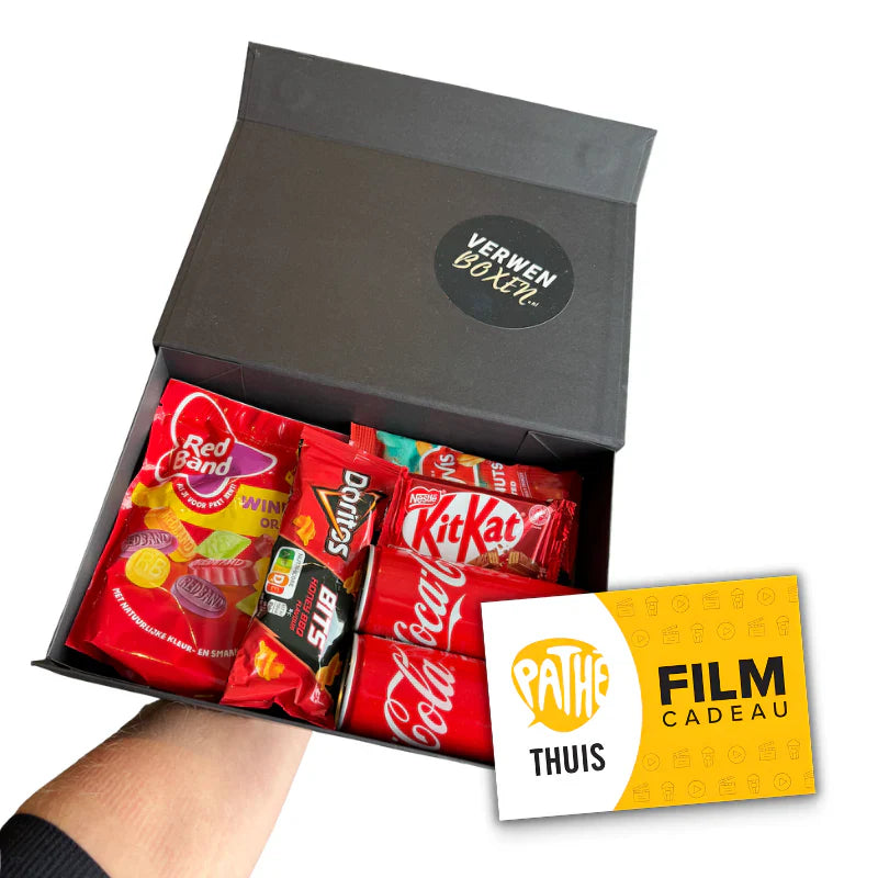 Geef De Perfecte Filmavond met het Zoet & Hartig Filmcadeau