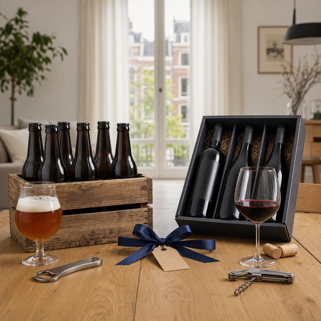 Bierpakket of wijnpakket Vaderdag