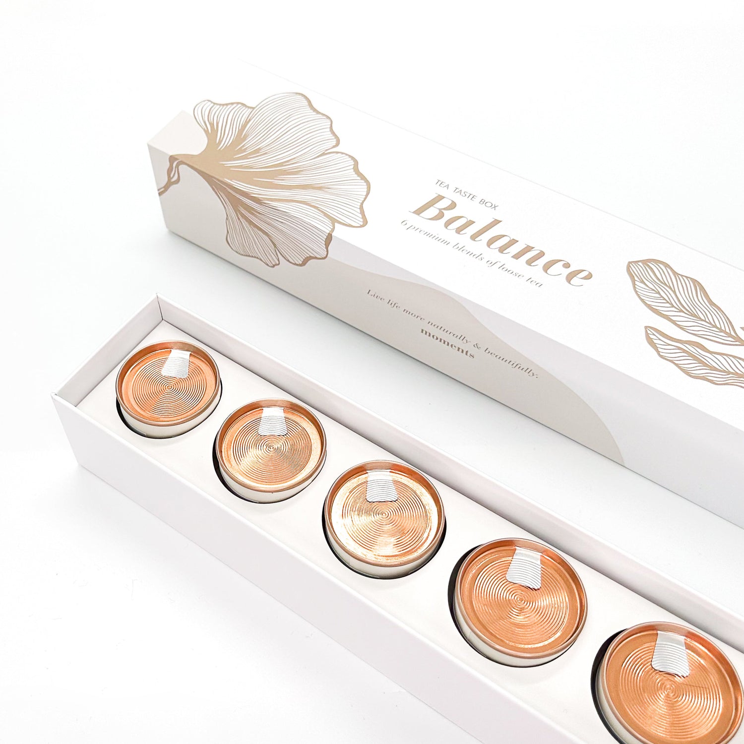 Een Moment van Balans: De Tea Taste Box - Balance Edition