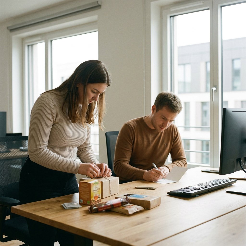 Wat geef je een zieke collega?