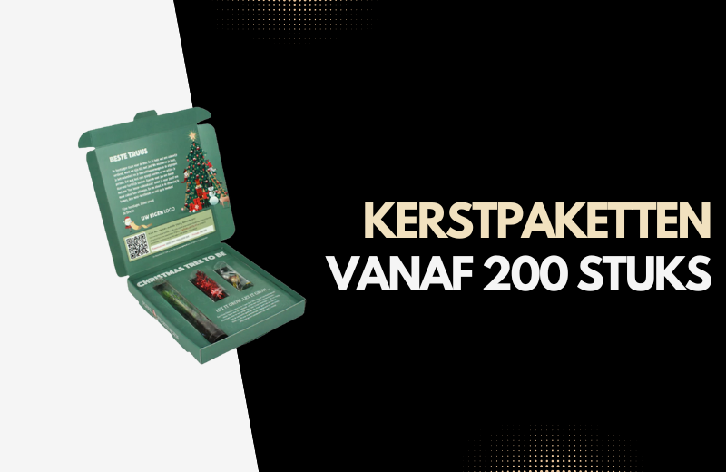 Kerstpakketten - vanaf 200 stuks