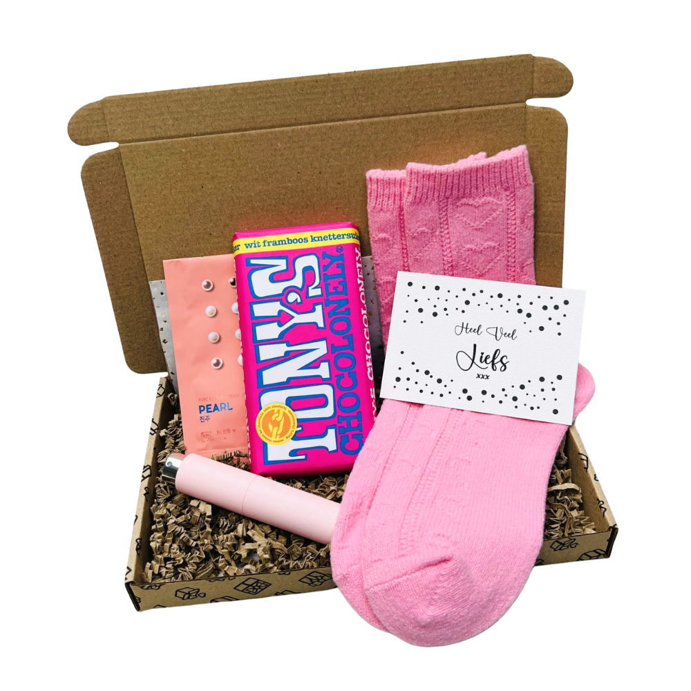 Brievenbusgeschenk - Liefs door de brievenbus  - Cadeau voor haar