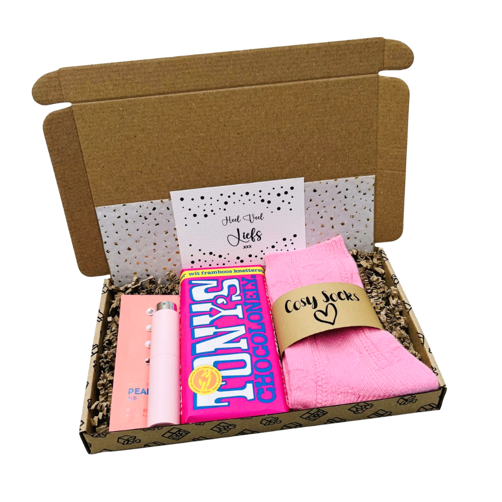 Brievenbusgeschenk - Liefs door de brievenbus  - Cadeau voor haar