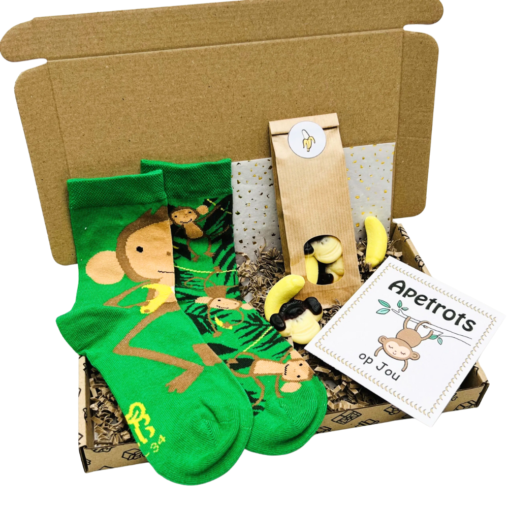 Apetrots op jou Brievenbus cadeau