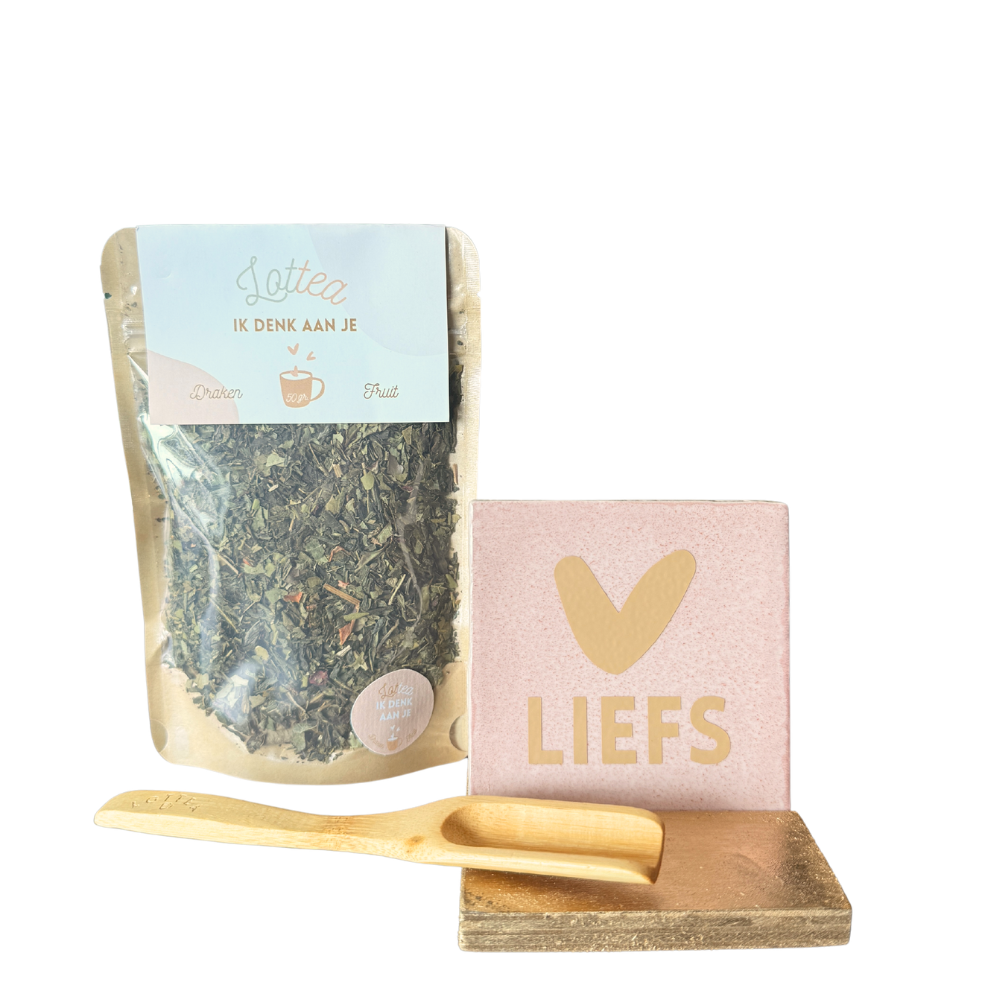 Giftset 'Ik denk aan je'