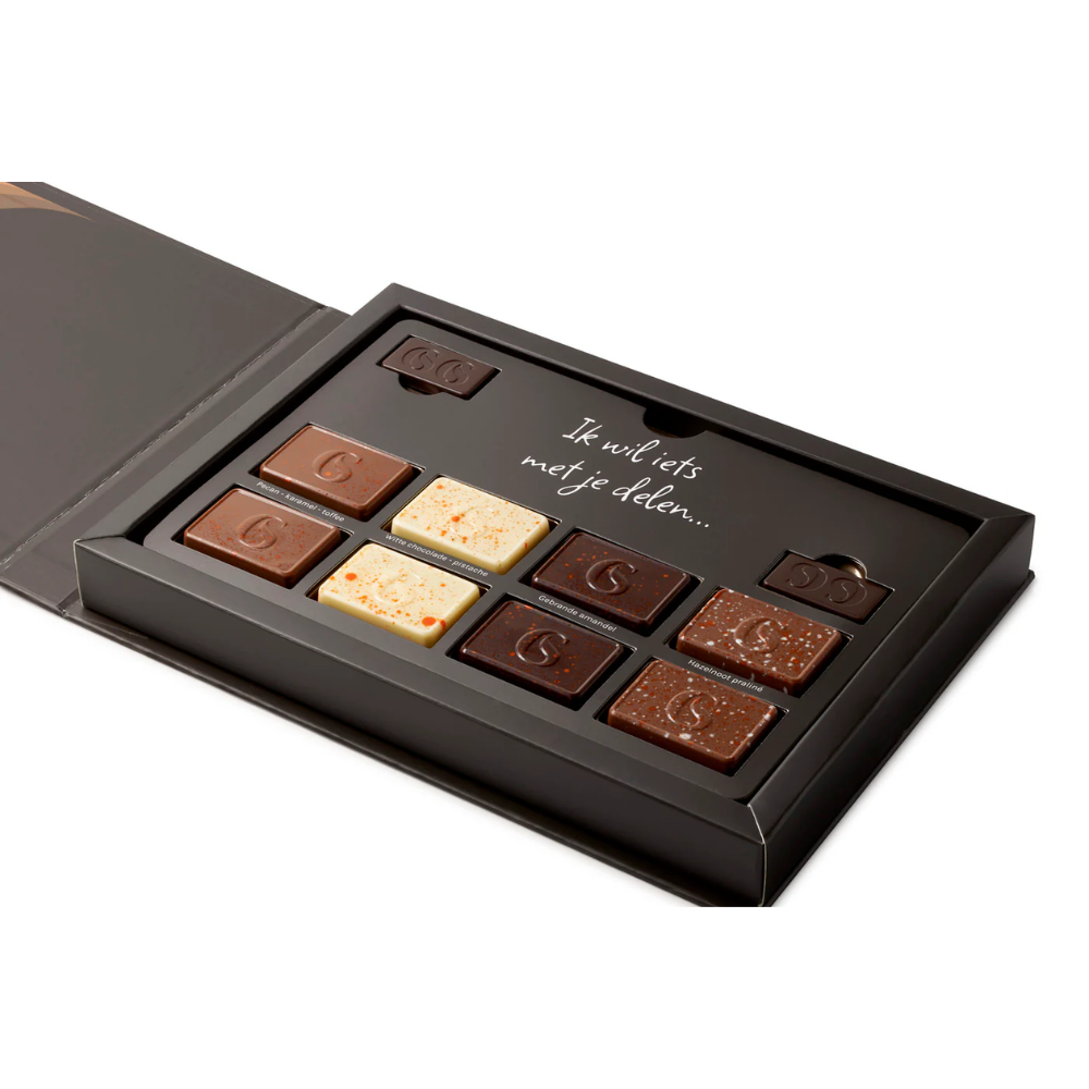 Noten krakers chocolade - brievenbuscadeau