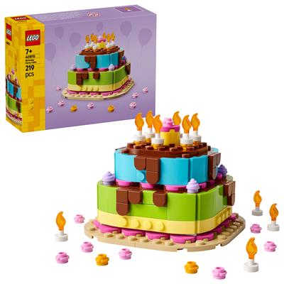 LEGO - Verjaardagstaart (brievenbuscadeau)