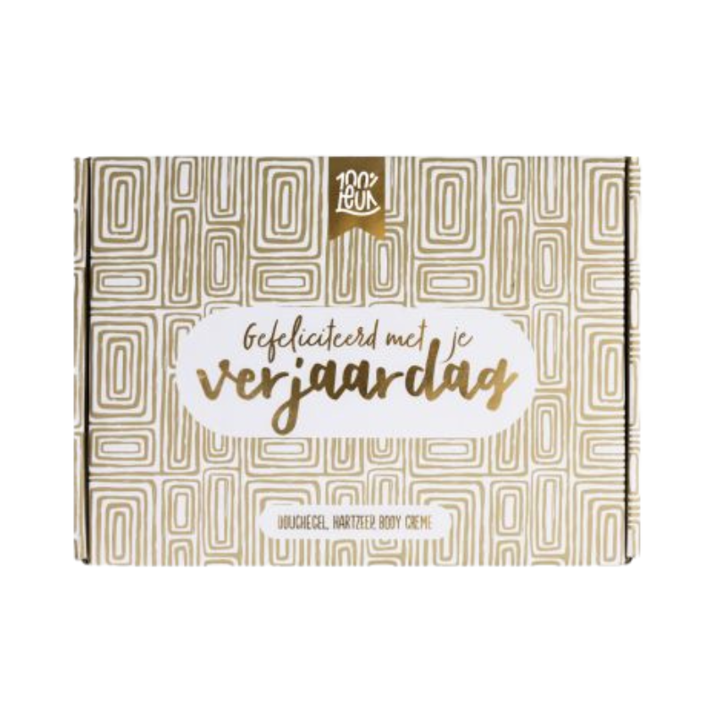 Brievenbus cadeau  - Fijne verjaardag