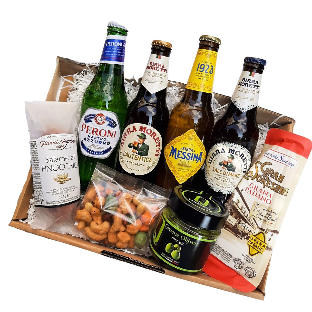 Borrelbox 4 Italiaanse bieren