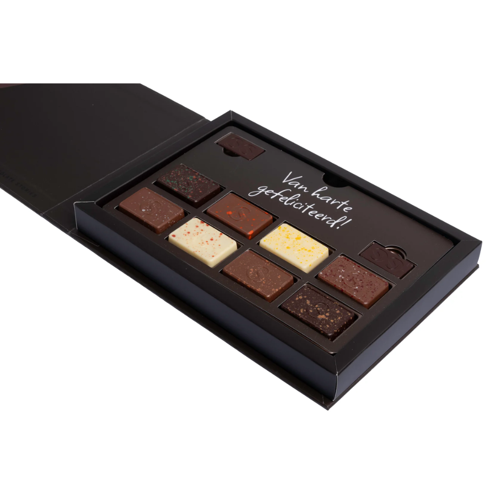 Chocolade parade - Gefeliciteerd - brievenbuscadeau