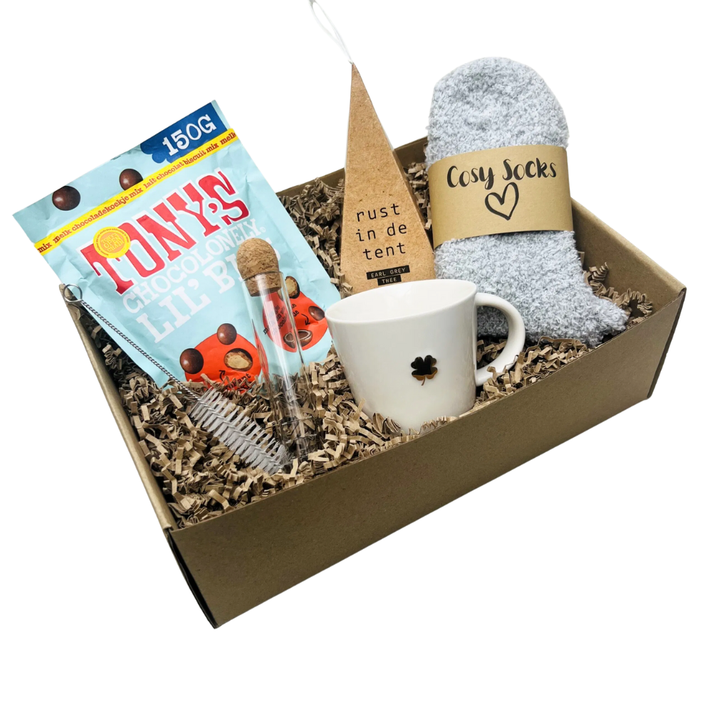 Theepakket cadeau - Rust in de tent cadeau voor ontspanning