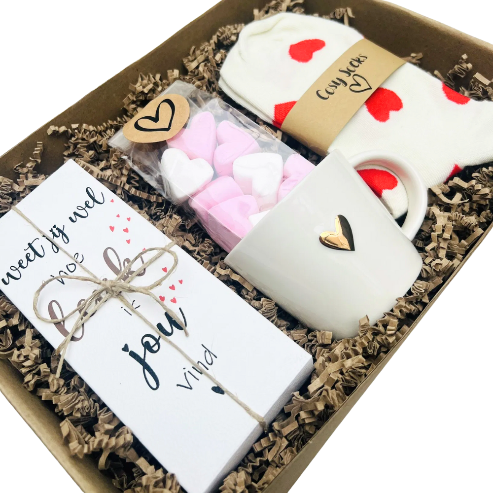 Valentijn cadeaupakket Dames - Weet jij wel hoe leuk ik jou vind