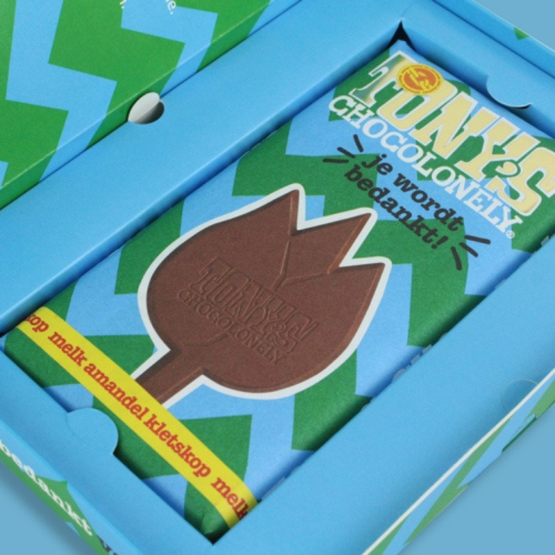 Tony's chocolonely bedankbox