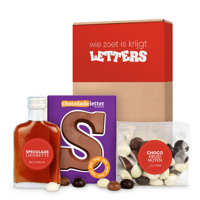 Chocoladeletter S  - Melk - Kruidnoten - Likorette