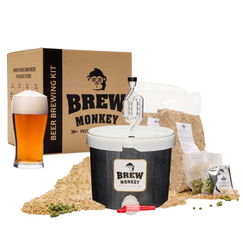 Basis Bierbrouw Pakket (keuze uit 4 soorten)