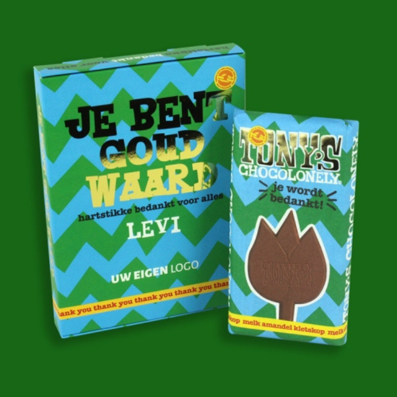 Tony's chocolonely bedankbox