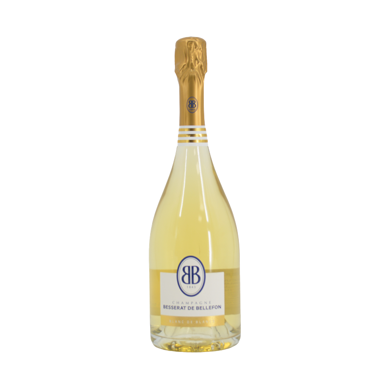 Champagne Besserat de Bellefon met zalm cadeaupakket