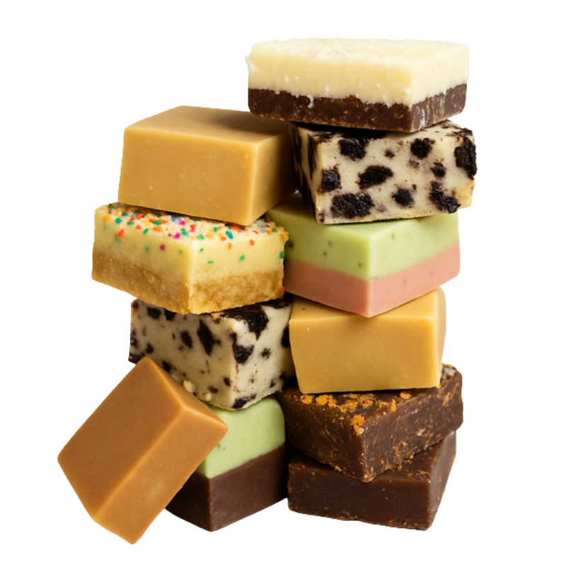 Fudge Vegan assorti gemengde doos