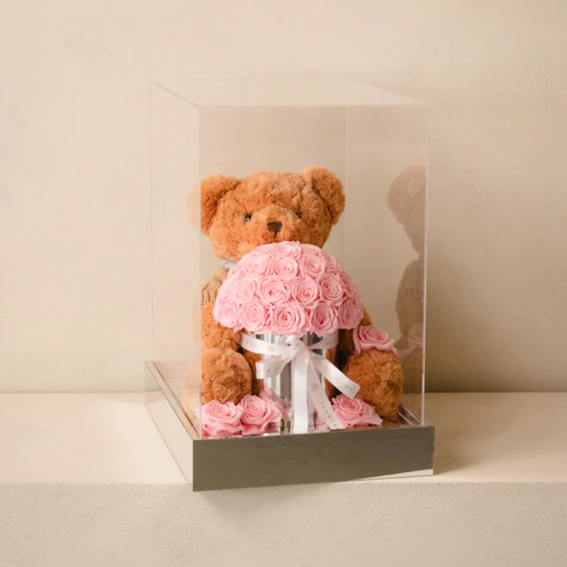 The Rose Hug Bear Pink