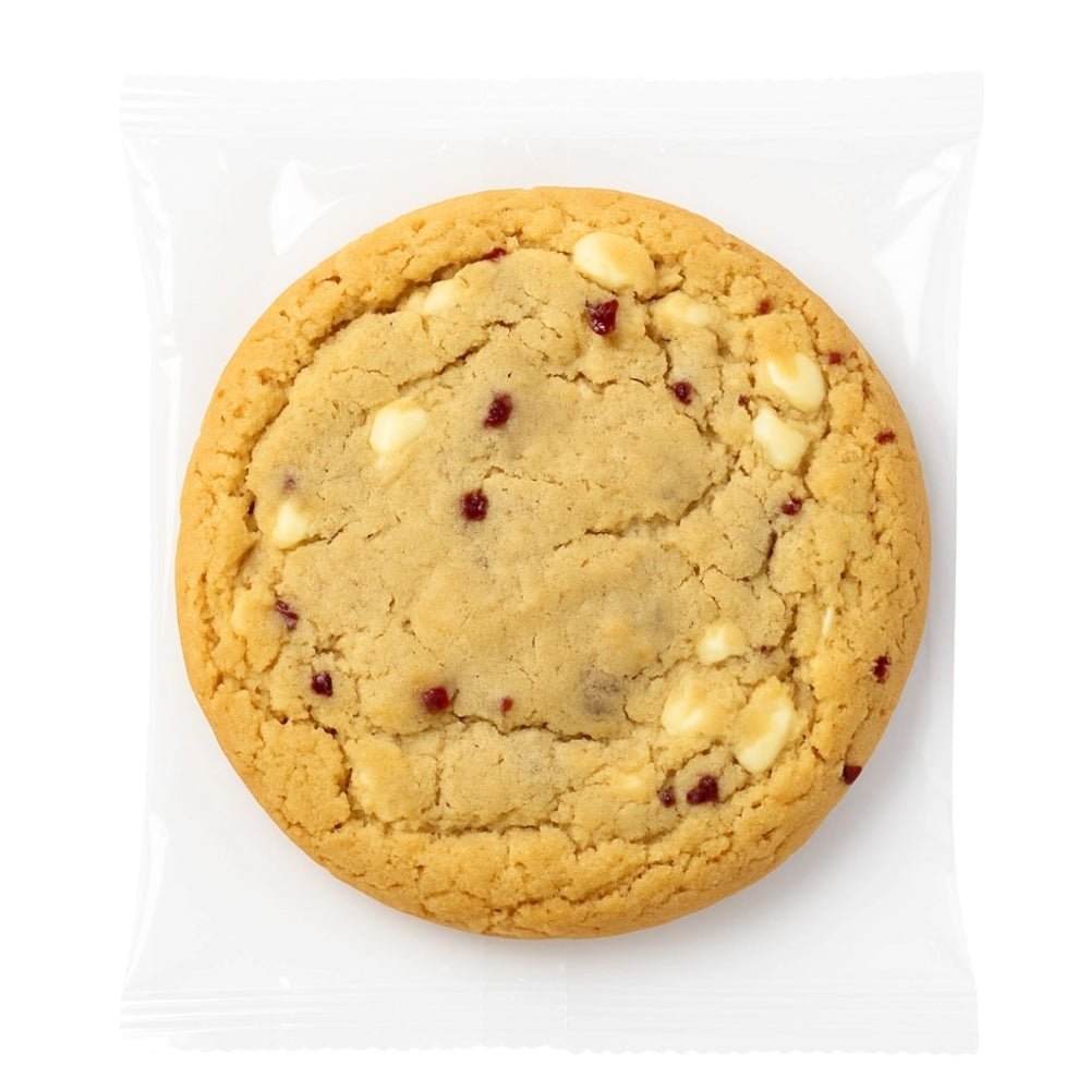 American cookie met logo - Cranberry & White chocolate