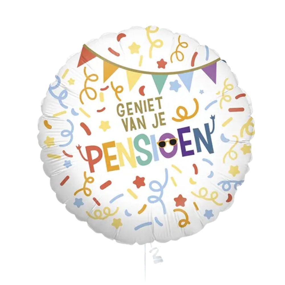 Ballon Geniet van je Pensioen