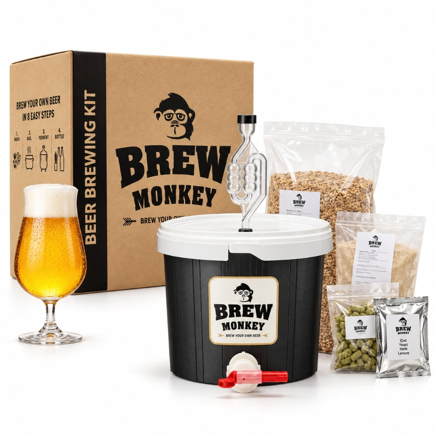 Basis Bierbrouw Pakket (keuze uit 4 soorten)