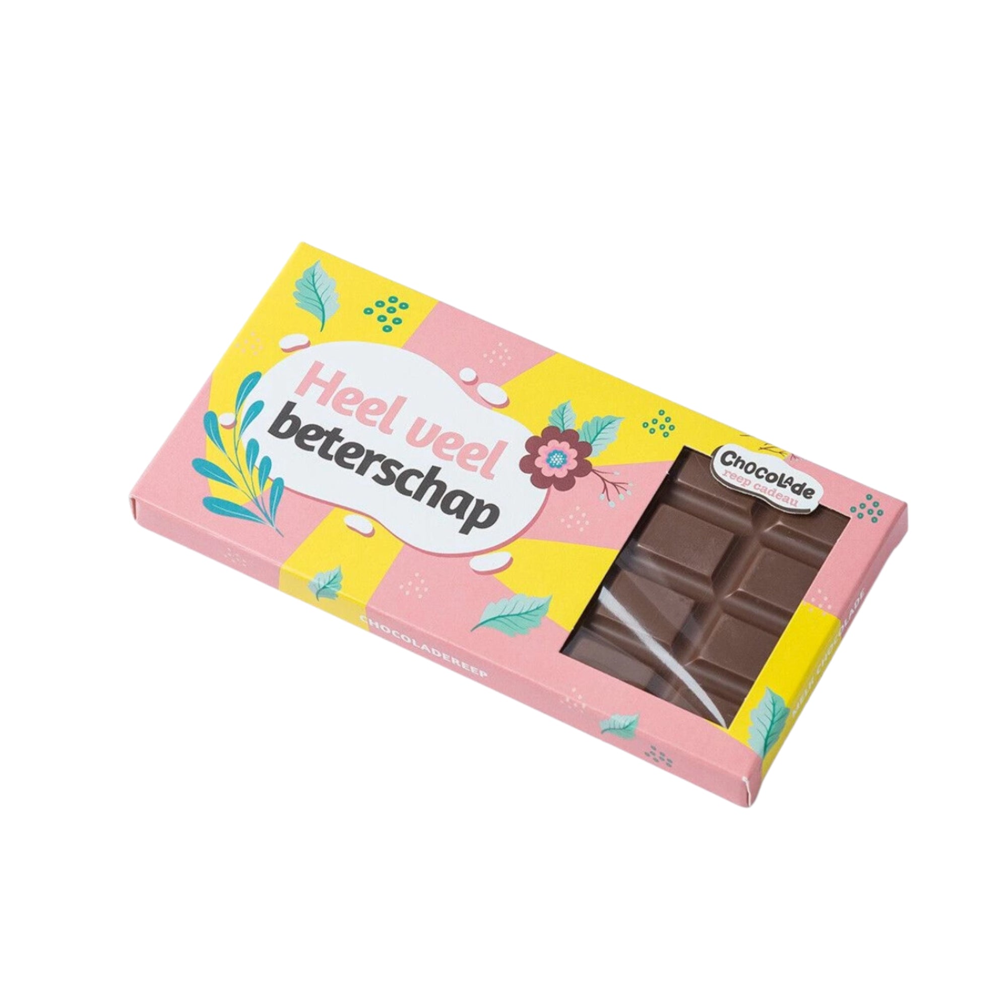Combideal Beterschap (chocolade, bloemen en ballon)