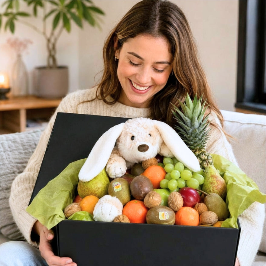 Hippefruitmand Knuffel Groot