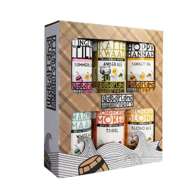 Giftbox 6-pack - Bierproeverij Biologisch