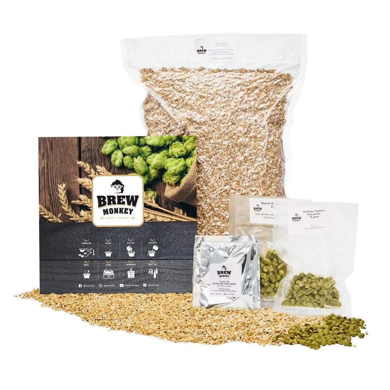 Basis Bierbrouw Pakket (keuze uit 4 soorten)