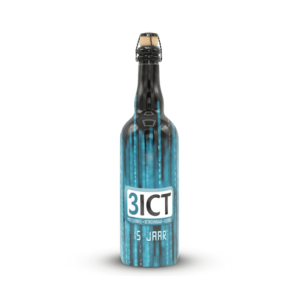 Fles Bier met eigen ontwerp