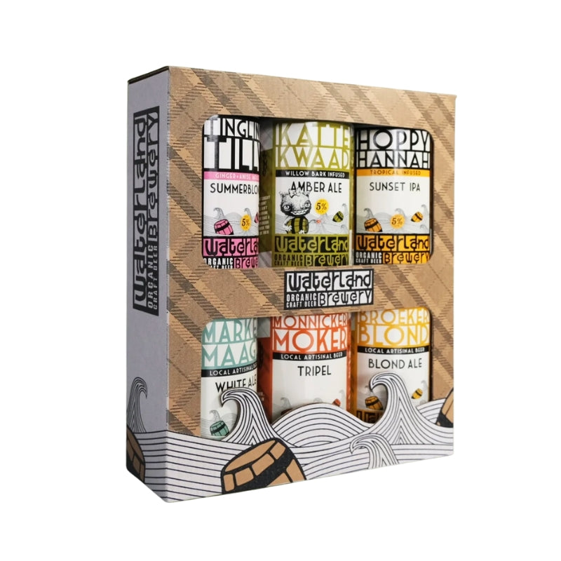 Giftbox 6-pack - Bierproeverij Biologisch
