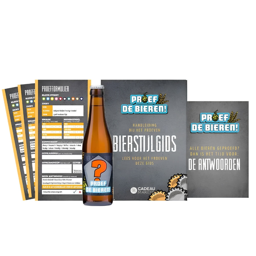 'Blind Bier Proeven' bierpakket