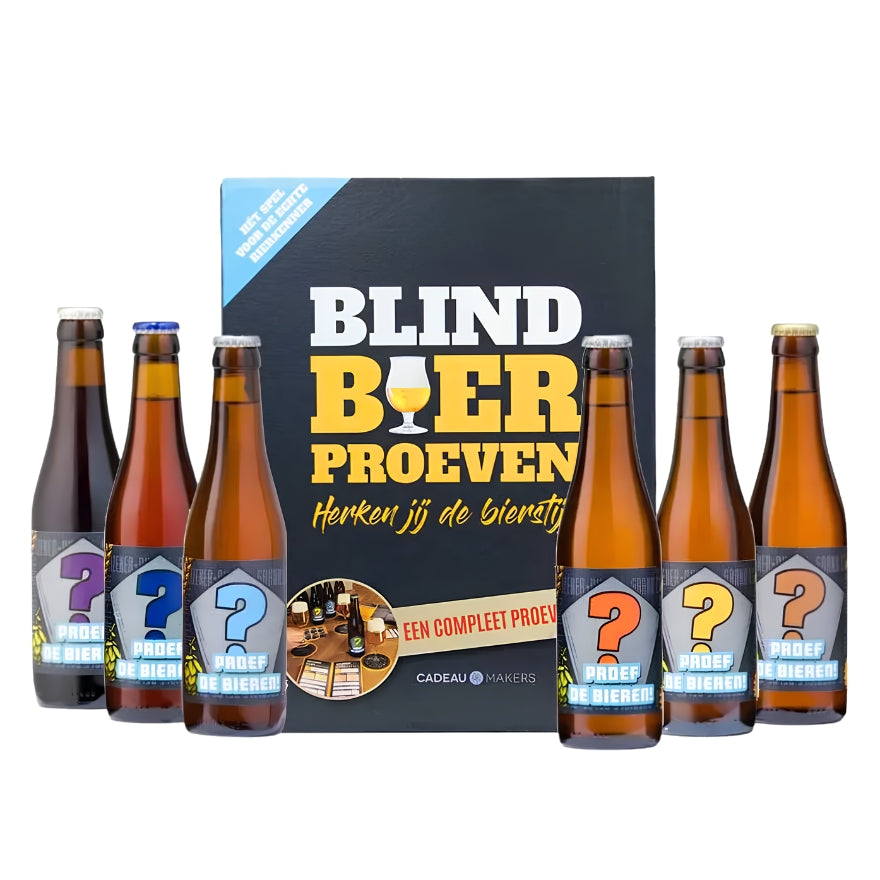 'Blind Bier Proeven' bierpakket
