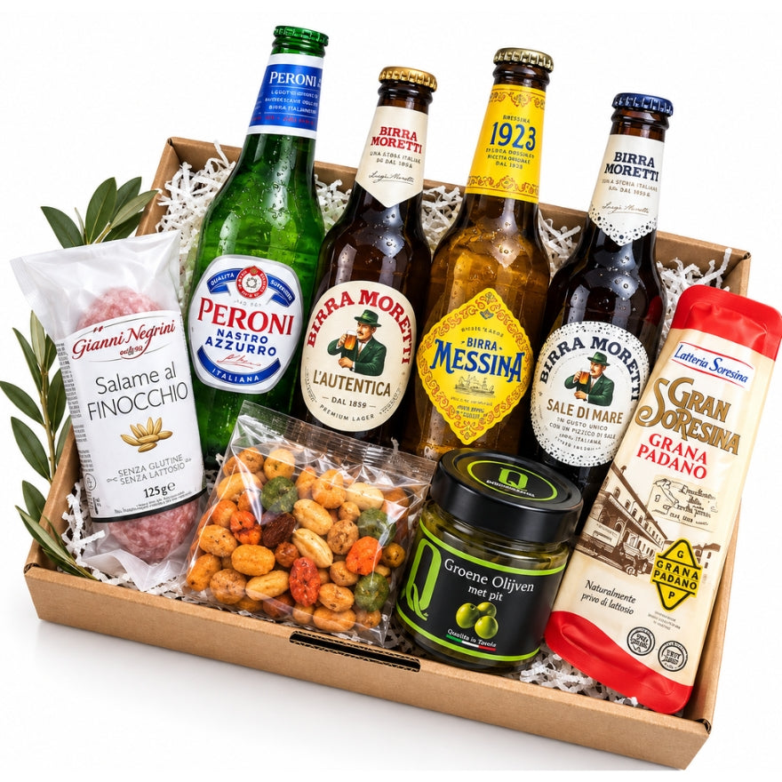 Borrelbox 4 Italiaanse bieren