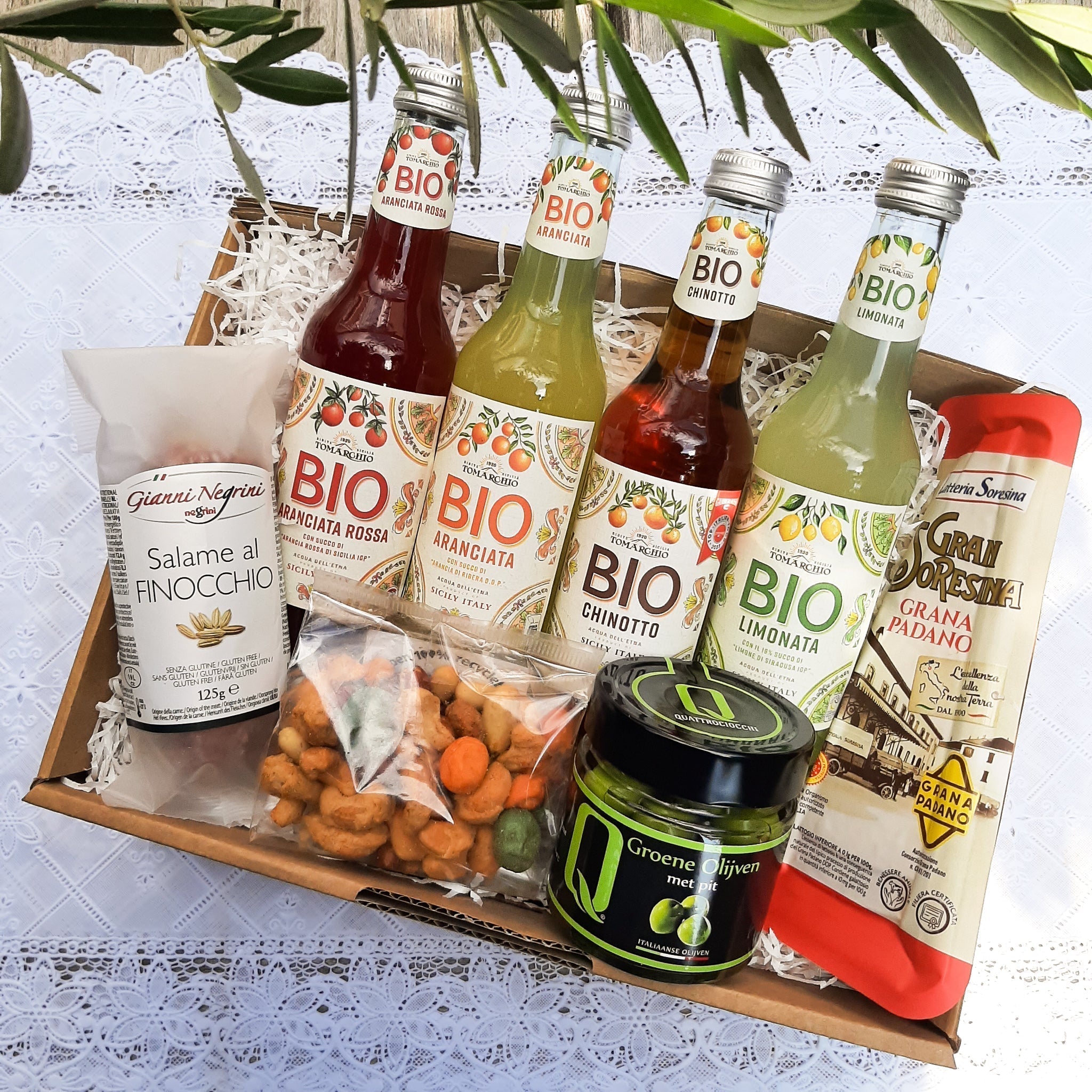 Italiaans alcoholvrij borrelpakket