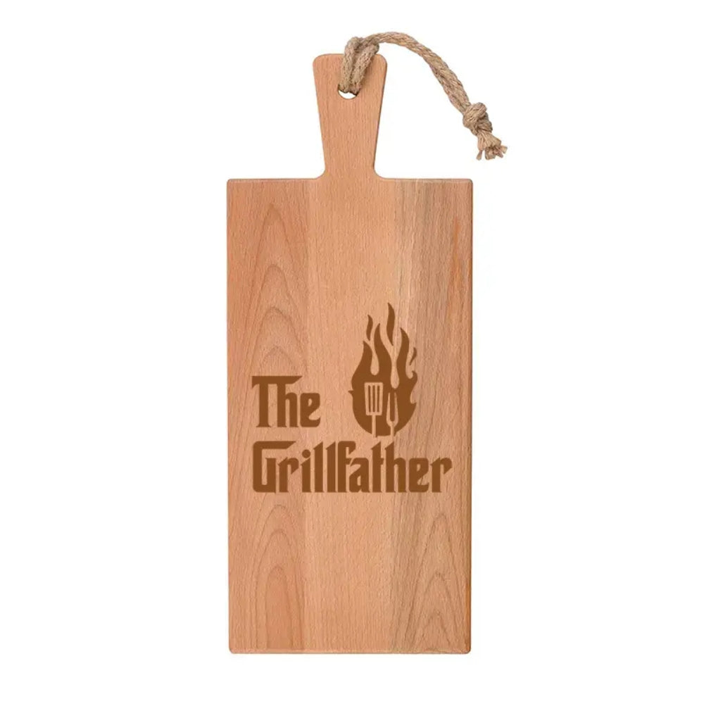 Beukenhout Serveerplank recht The Grillfather (49cm)