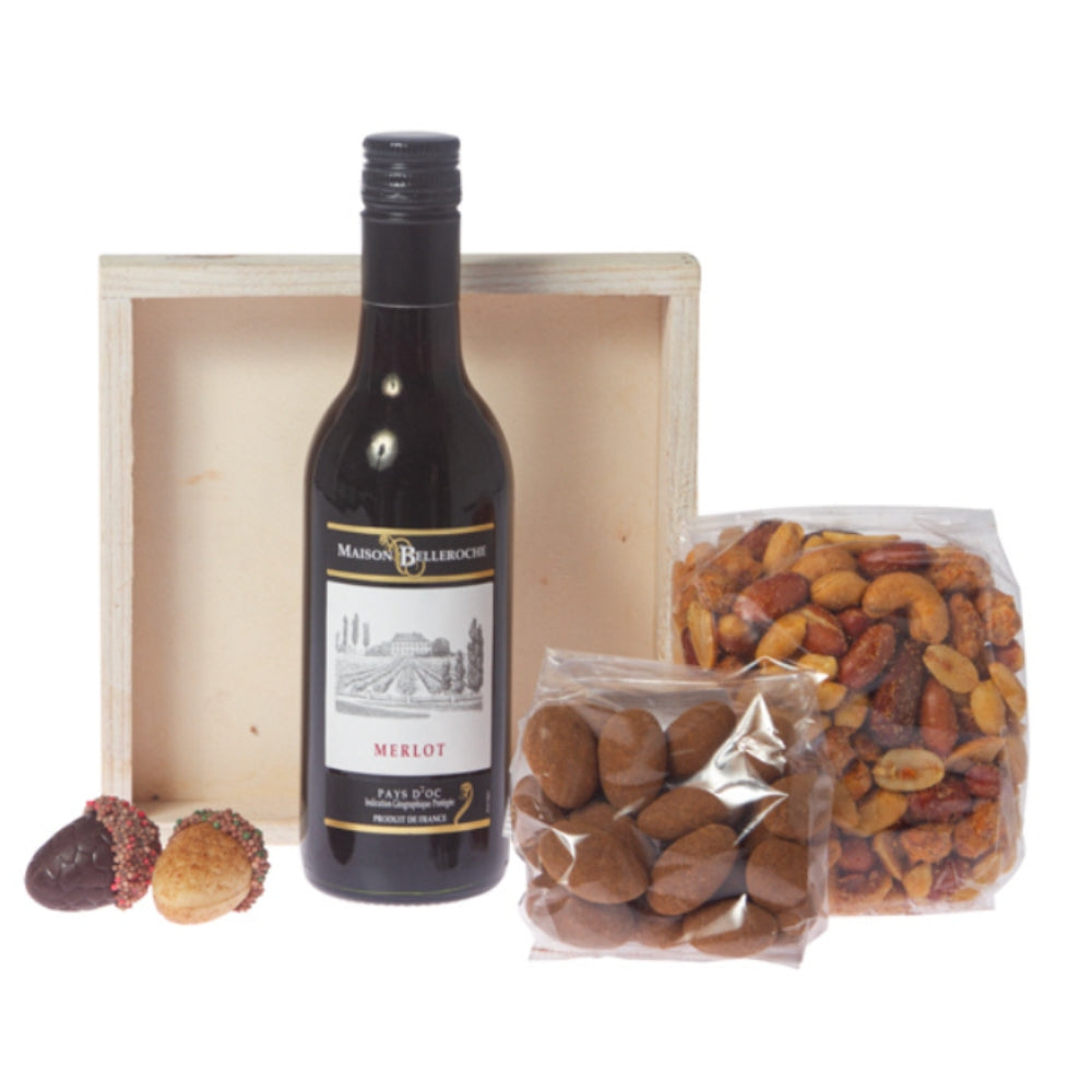 Borrelplank voor 2 - Cadeaubox