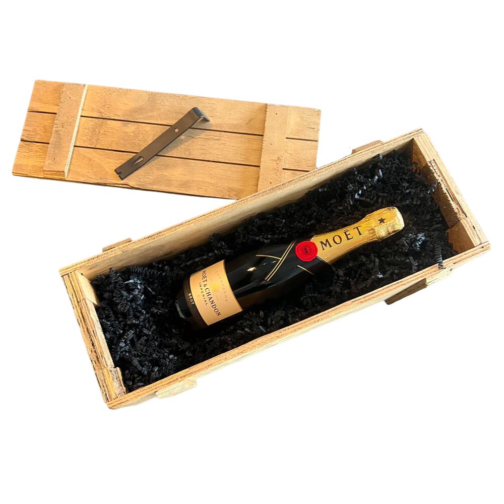 Breekbox Moet Chandon - Gouden Cadeaubox