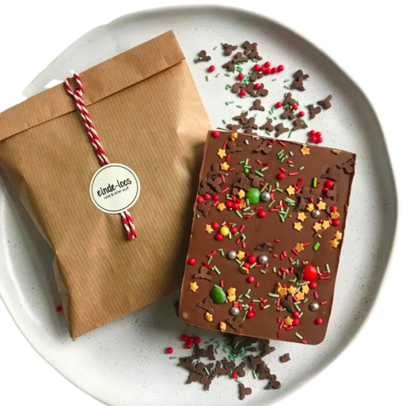 Brievenbus Breek Chocolade - Kerst edition