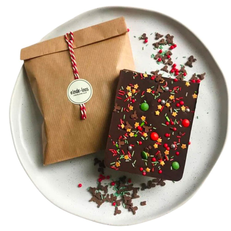 Brievenbus Breek Chocolade - Kerst edition