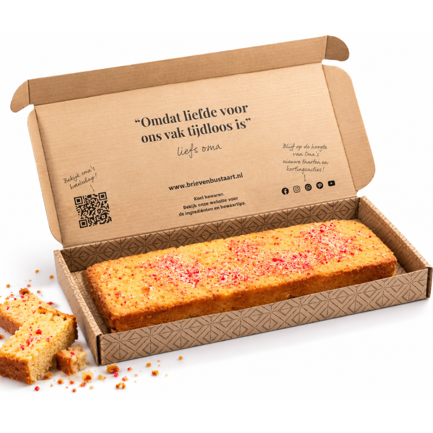 Brievenbus Panettone taart