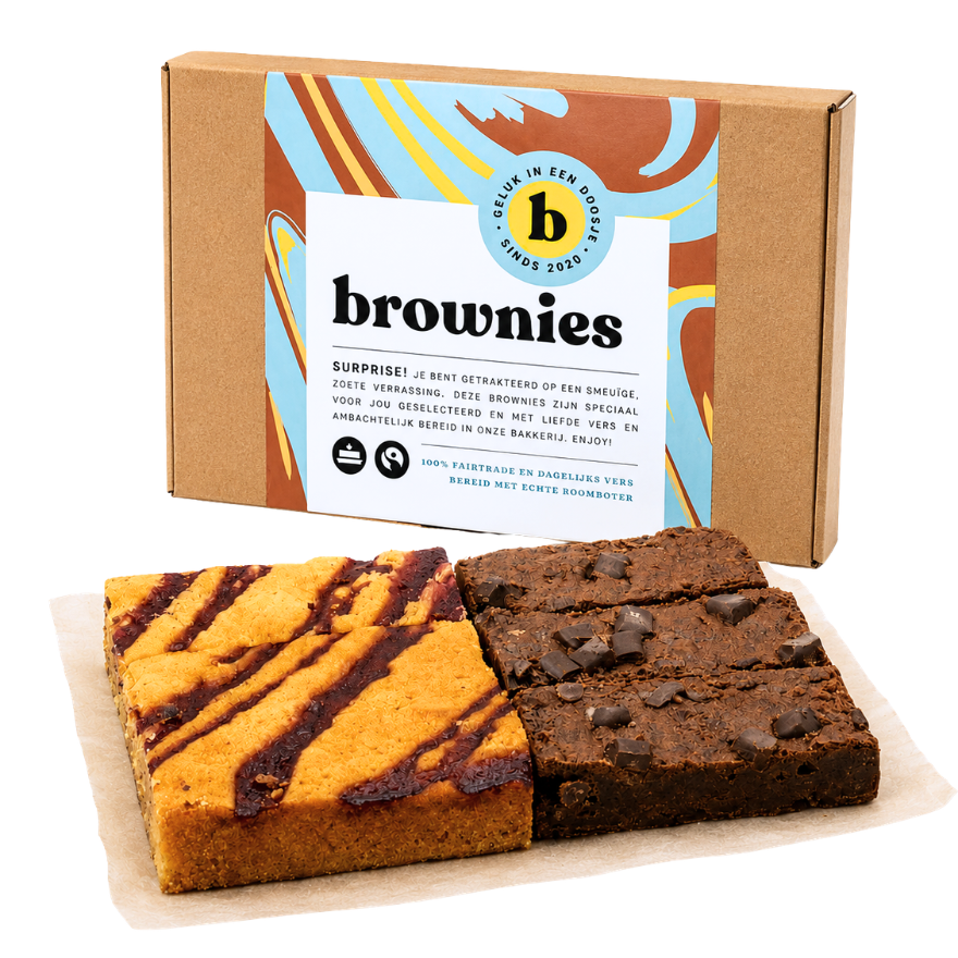 2 smaken box - brownie proeverij