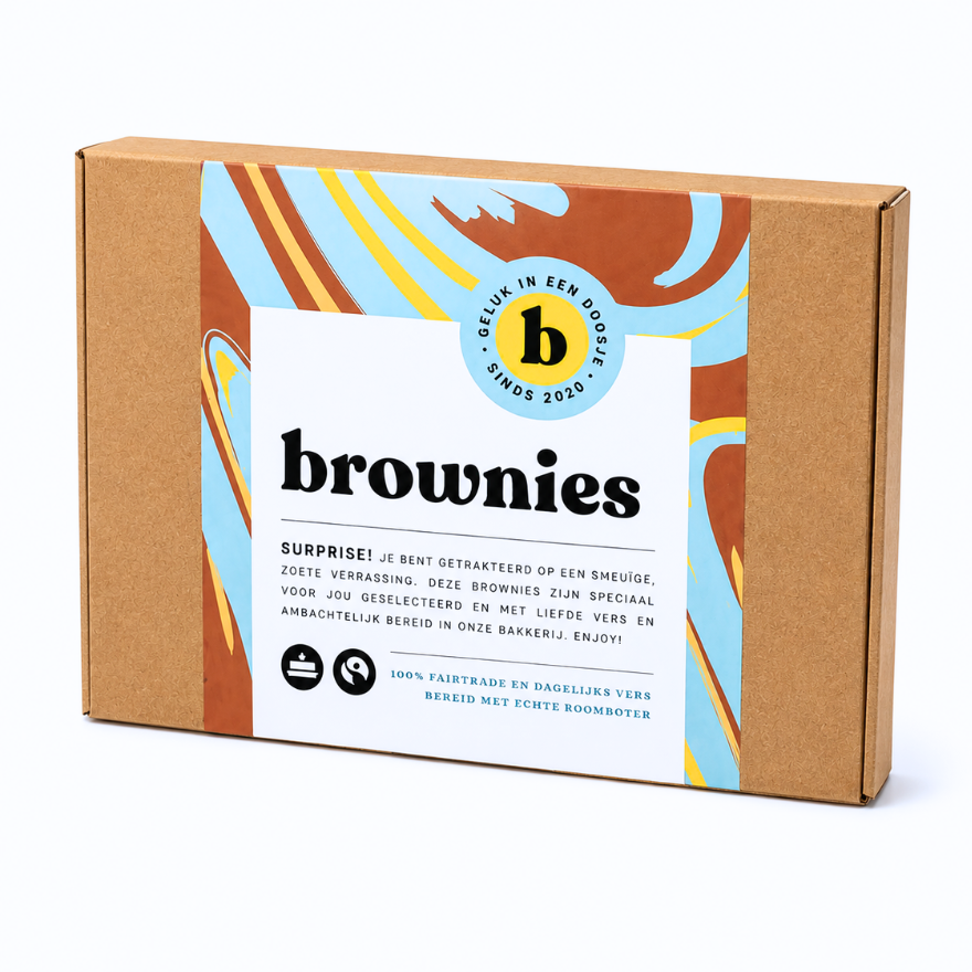 Deluxe Thee Box & Brownies
