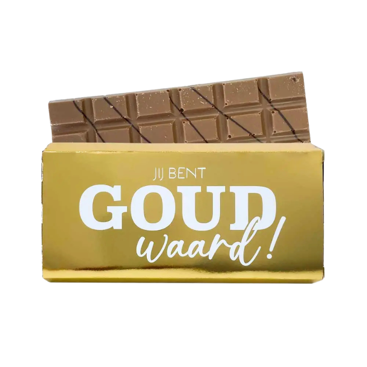 Jij bent GOUD waard brievenbuspakket | Thee & chocolade