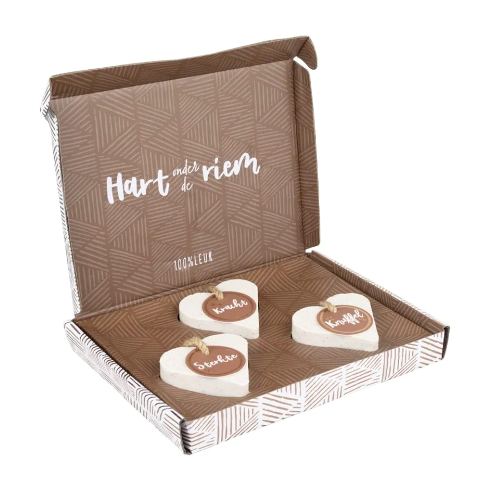 Brievenbus cadeau -  Hart onder de riem