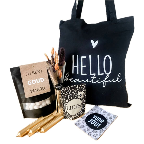 Brievenbuscadeautje - Goud