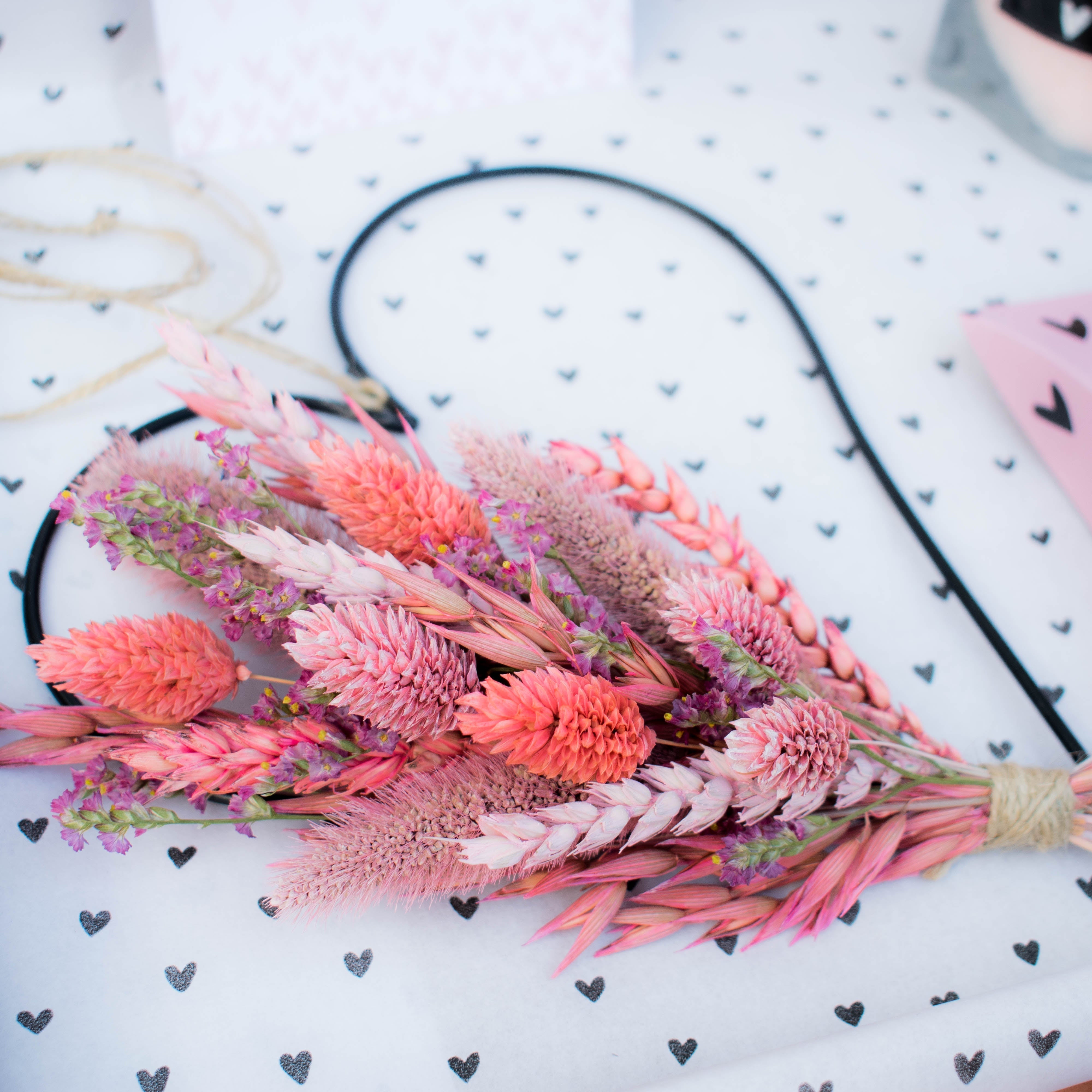 Brievenbuscadeautje Roze hart